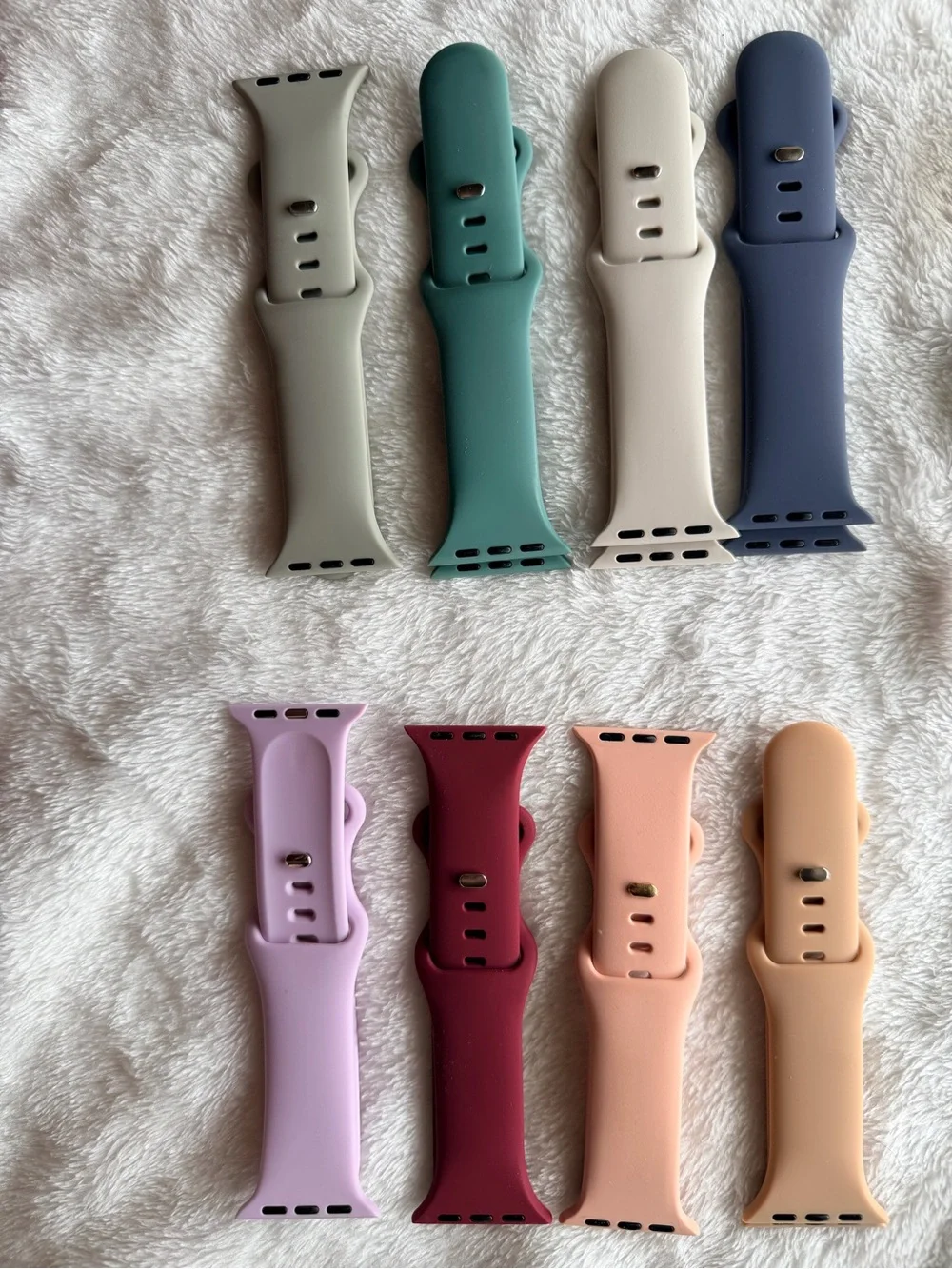 Silicone Replacement Watch Bands - Multicolor Pack